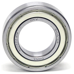 Shuster - 6002 ZZ JEM, 15mm Bore Diam, 32mm OD, Double Shield Deep Groove Radial Ball Bearing - Exact Industrial Supply