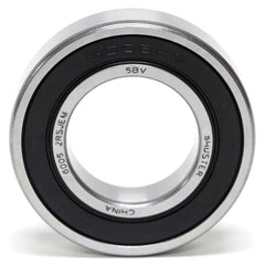 Shuster - 6000 2RS JEM BULK, 10mm Bore Diam, 26mm OD, Double Seal Deep Groove Radial Ball Bearing - Exact Industrial Supply