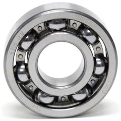 Shuster - 6307 JEM BULK, 35mm Bore Diam, 80mm OD, Open Deep Groove Radial Ball Bearing - Exact Industrial Supply