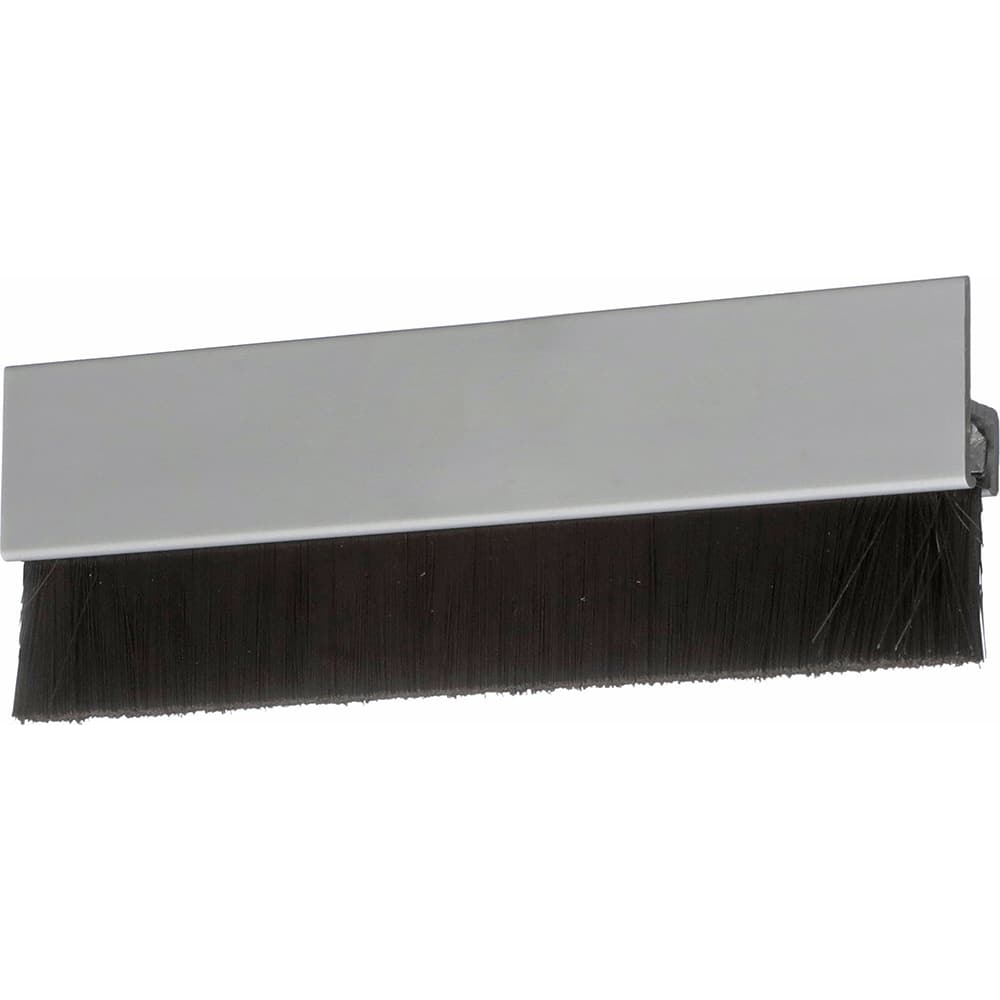 Osborn - Sweeps & Seals; Type: Brush Seal ; Width (Inch): .292 ; Finish/Coating: Clear Anodized Aluminum ; Material: Nylon; Clear Anodized Aluminum ; Back Strip Brush Width (Inch): 1.813 ; Bristle Length (Inch): 1.0000 - Exact Industrial Supply