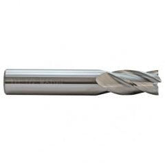 5/8 TuffCut GP Std. Length 4 Fl .020 Radius Center Cutting End Mill - Caliber Tooling