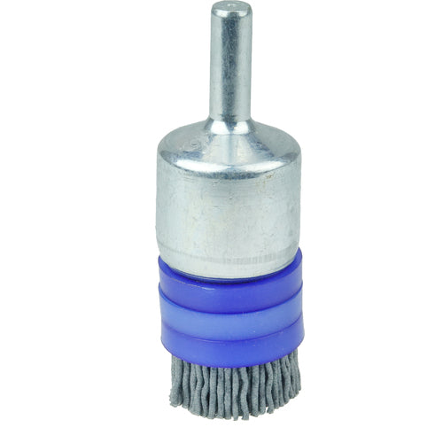 3/4″ Banded Nylox End Brush, .035/180SC Crimped Fill - Caliber Tooling