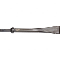 Mayhew - 1-1/8" Head Width, 8" OAL, Scraper Punch - Round Drive, Round Shank, Steel - Caliber Tooling