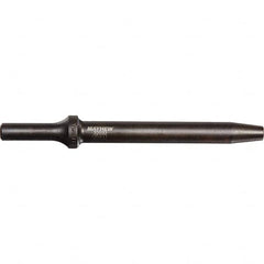 Mayhew - 5/32" Head Width, 6" OAL, Rivet Cutter Chisel - Round Drive, Round Shank, Steel - Caliber Tooling