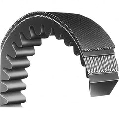 Bando - Section 3V, 2.05" Wide, 107" Outside Length, V-Belt - Neoprene Rubber, Black, Classic Banded, No. 3V1060 - Caliber Tooling