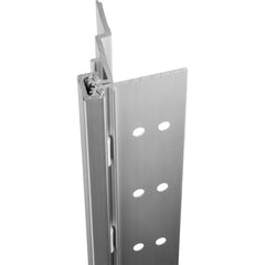 Stanley - Continuous Hinges; Type: Half Surface ; Mount Type: Half Surface ; Overall Length (Inch): 83; 83 ; Hinge Material: Aluminum ; Width (Decimal Inch): 4.7188 ; Thickness (Decimal Inch): 0.1120 - Exact Industrial Supply