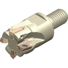 Sumitomo - Indexable Square-Shoulder End Mills; Cutting Diameter (mm): 16.00 ; Shank Type: Modular Connection ; Modular Connection Size: M8 ; Overall Length/Projection (mm): 42.00 ; Lead Angle: 90 ; Series: WEZ - Exact Industrial Supply