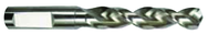 15.5mm Dia. - Cobalt Parabolic Jobber Drill-130° Point-Coolant-Bright - Caliber Tooling