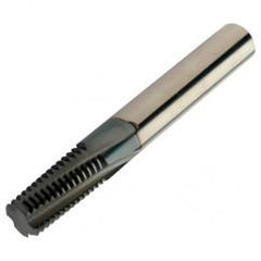 R217.14-080100AC16N 1630 8mm 4 FL Solid Carbide Thread Mill w/Cylindrical Shank - Caliber Tooling