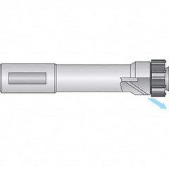 Allied Machine and Engineering - Axial Clamp Straight Shank Modular Reamer Body - Caliber Tooling