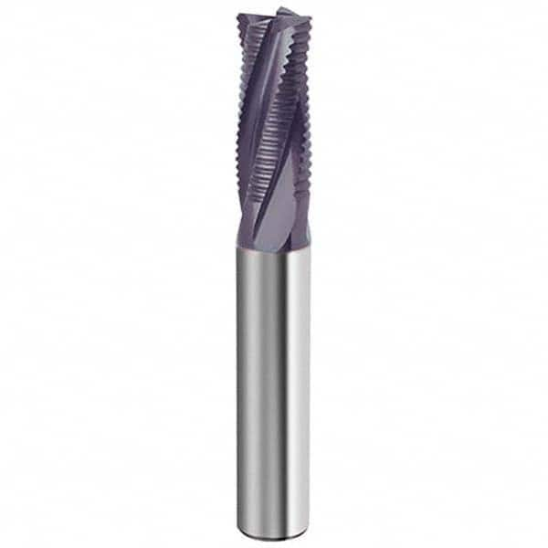 Guhring - Roughing & Finishing End Mills Mill Diameter (Inch): 1/2 End Type: Corner Chamfer - Caliber Tooling