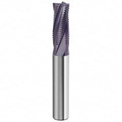 Guhring - Roughing & Finishing End Mills Mill Diameter (Inch): 1/2 End Type: Corner Chamfer - Caliber Tooling