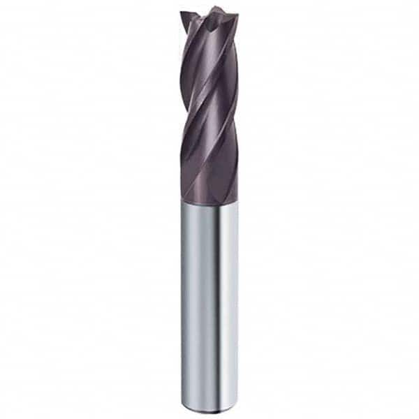 Guhring - 1", 1-1/2" LOC, 1" Shank Diam, 4" OAL, 4 Flute Solid Carbide Square End Mill - Caliber Tooling