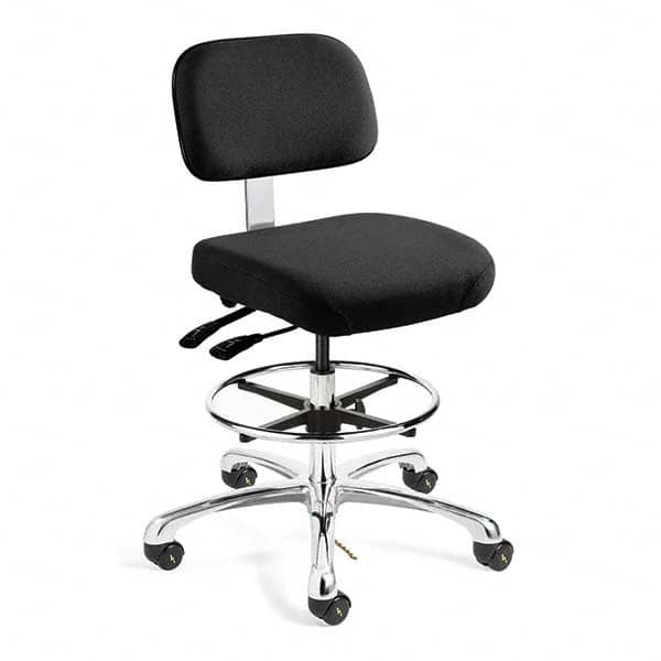 Bevco - 22-1/2 to 32-1/2" High ESD Swivel Chair - Caliber Tooling