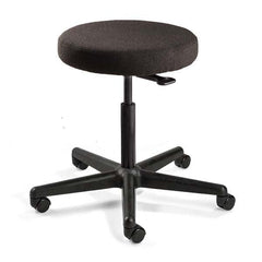 Bevco - Swivel & Adjustable Stools Type: Adjustable Backless Stool Base Type: Nylon - Caliber Tooling