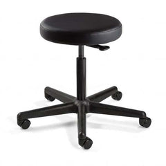 Bevco - Swivel & Adjustable Stools Type: Adjustable Backless Stool Base Type: Nylon - Caliber Tooling