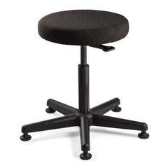 Bevco - Swivel & Adjustable Stools Type: Adjustable Backless Stool Base Type: Nylon - Caliber Tooling