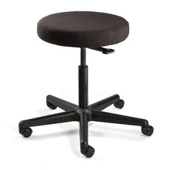 Bevco - Swivel & Adjustable Stools Type: Adjustable Backless Stool Base Type: Nylon - Caliber Tooling