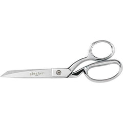 Gingher - Scissors & Shears Blade Material: Forged Steel; Double-Plated Chrome-Over-Nickel Finish Applications: Sewing; Fabric - Caliber Tooling