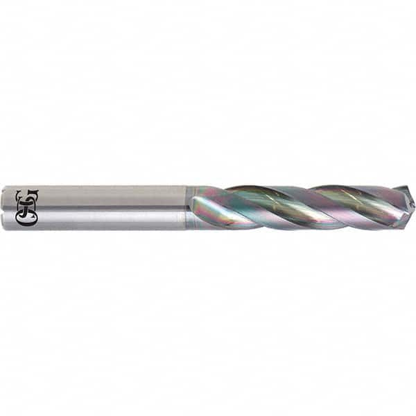 Screw Machine Length Drill Bit: 0.4843″ Dia, 140 °, Solid Carbide EgiAs Finish, Right Hand Cut, Spiral Flute, Straight-Cylindrical Shank, Series 6600