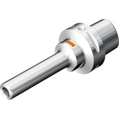 Hydraulic Tool Chuck: C5, Modular Connection Shank, 8 mm Hole 88 mm Projection, 17.5 mm Nose Dia, 28,000 RPM, Through Coolant