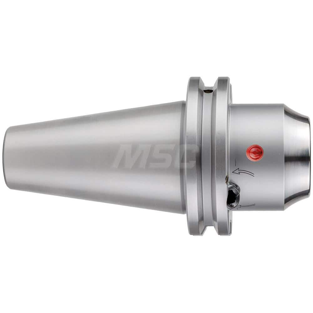 Hydraulic Tool Chuck: CAT40, CAT40, Taper Shank 50 mm Projection, 34 mm Nose Dia, 46 mm Clamp Depth, 25,000 RPM, Through Coolant