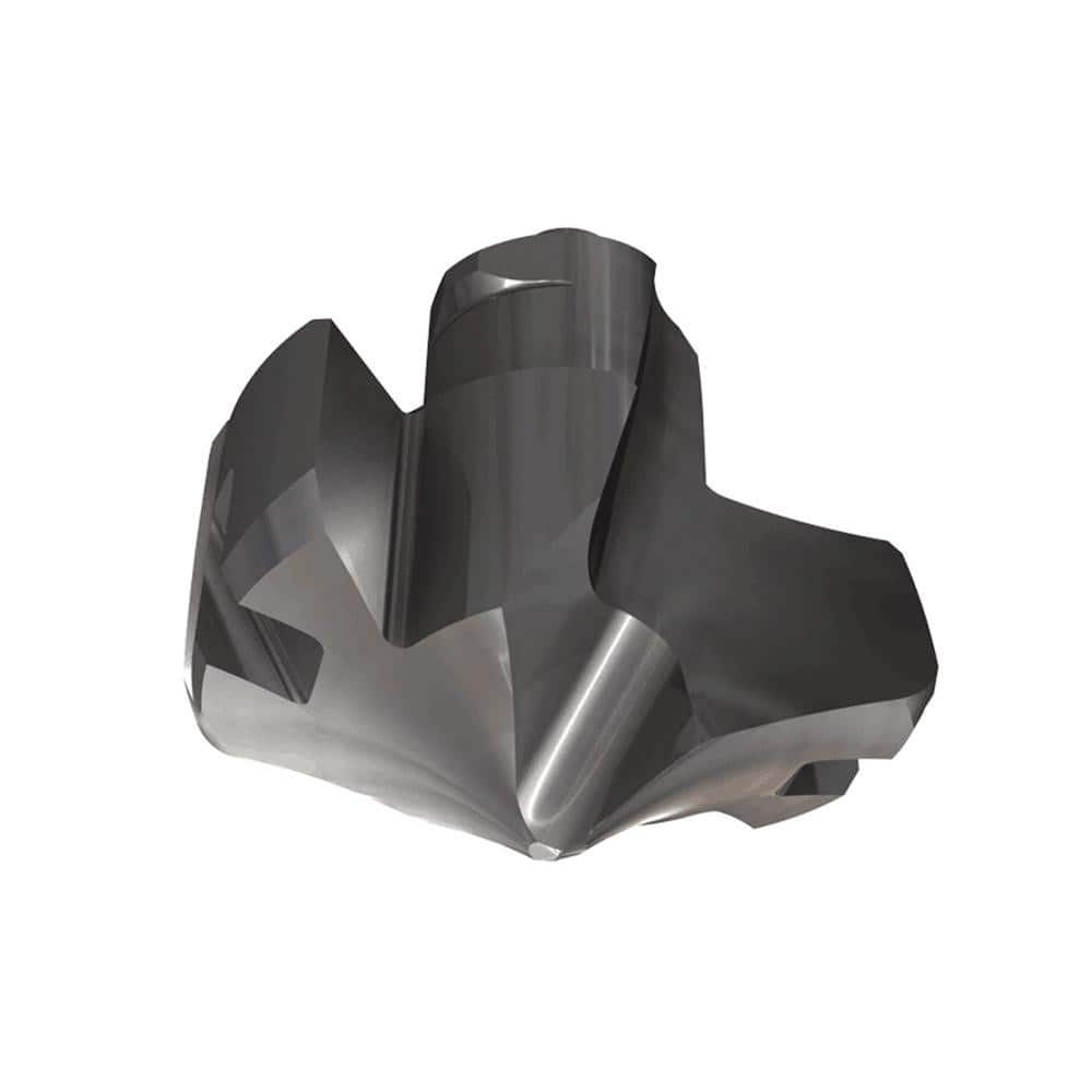 Replaceable Drill Tips; Maximum Drill Diameter (mm): 4.50; Point Angle: 137; Tip Material: Solid Carbide; Manufacturer Grade: IC908; Cutting Direction: Right Hand; Series: HCP; Coating Process: PVD; Insert Seat Size: 4; Functional Length (mm): 2.64; Prima