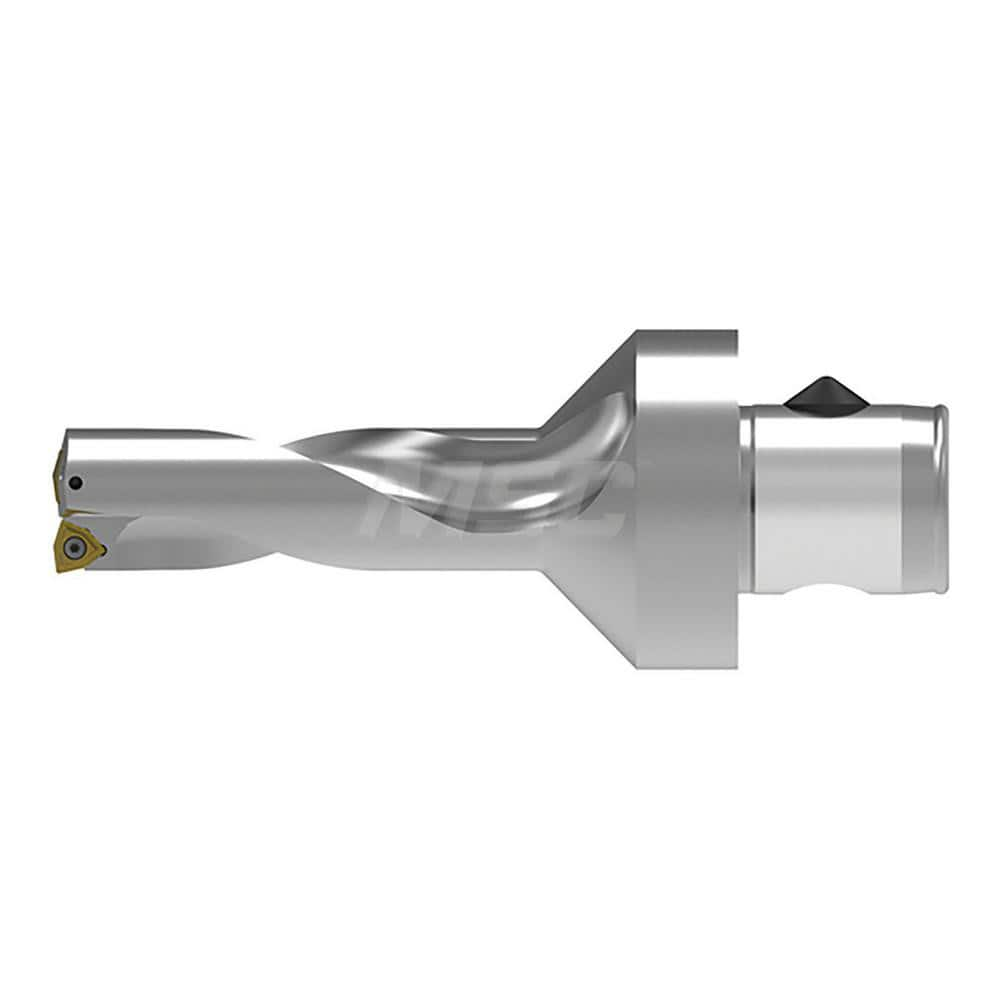 Indexable Insert Drills; Drill Style: KUBT; Drill Diameter (Decimal Inch): 1.0630; Drill Diameter (mm): 27.00; Maximum Drill Depth (mm): 81.00; Shank Type: Modular Connection; Shank Diameter (mm): 28.00; Drill Diameter Range (Decimal Inch): 1.0000 to 1.30