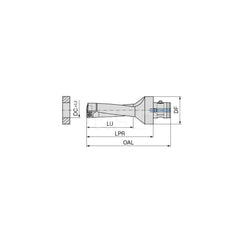 Indexable Insert Drills; Drill Style: KUBQ; Drill Diameter (Decimal Inch): 0.9055; Drill Diameter (mm): 23.00; Maximum Drill Depth (mm): 69.00; Shank Type: Modular Connection; Shank Diameter (mm): 28.00; Drill Diameter Range (Decimal Inch): 0.7500 to 1.00