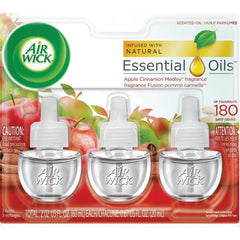 0.67OZ APPLE 3PK/6CS SCENTED OIL REFILL Scented Oil