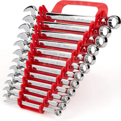 Wrench Set: 12 Pc, Metric Chrome-Plated