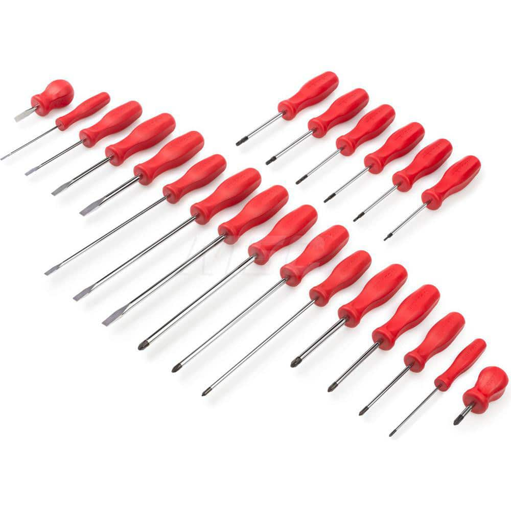 Screwdriver Set: 22 Pc, Phillips, Slotted & Torx