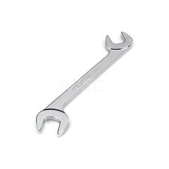 Open End Wrench: Angled & Open End Head, 24 mm Chrome Moly Finish