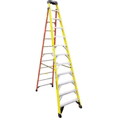 Werner - Step Ladders Type: Step Ladder Height (Feet): 12 - Caliber Tooling