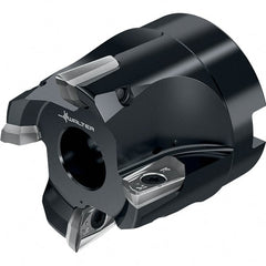 Walter - 40mm Cut Diam, 16mm Arbor Hole Diam, Indexable Square-Shoulder Face Mill - Caliber Tooling