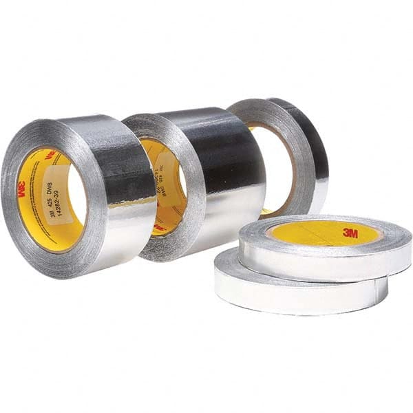 3M - 60 Yd x 1" x 4.6 mil Silver Aluminum Foil Tape - Caliber Tooling