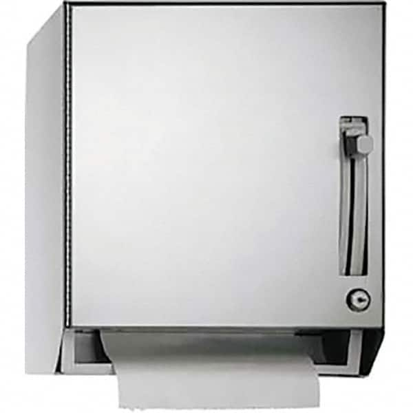 ASI-American Specialties, Inc. - Manual, Stainless Steel Paper Towel Dispenser - 1 Roll with Stub or 1 Roll 8" or 1 Roll 9", Silver - Caliber Tooling