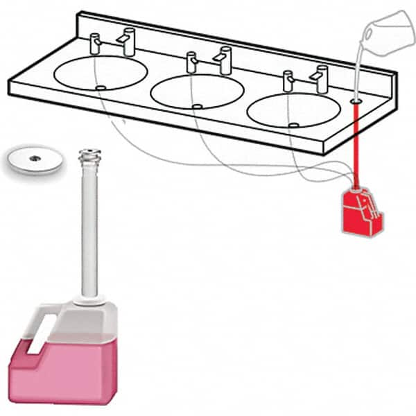 ASI-American Specialties, Inc. - Soap, Lotion & Hand Sanitizer Dispensers Type: Remote Control Mounting Style: Hand Pump - Caliber Tooling