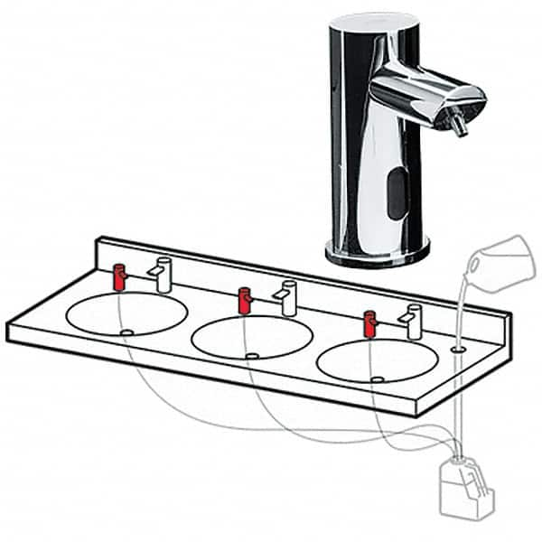 ASI-American Specialties, Inc. - Soap, Lotion & Hand Sanitizer Dispensers Type: Remote Control Mounting Style: Hand Pump - Caliber Tooling