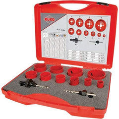 Rothenberger - Hole Saw Kits Minimum Saw Diameter (Inch): 7/8 Maximum Saw Diameter (Inch): 2-1/2 - Caliber Tooling