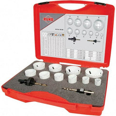 Rothenberger - Hole Saw Kits Minimum Saw Diameter (Inch): 3/4 Maximum Saw Diameter (Inch): 2-1/2 - Caliber Tooling