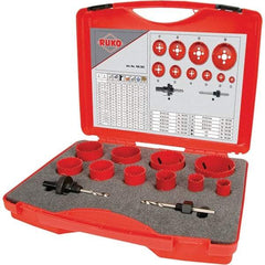 Rothenberger - Hole Saw Kits Minimum Saw Diameter (Inch): 3/4 Maximum Saw Diameter (Inch): 2-1/2 - Caliber Tooling