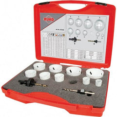 Rothenberger - Hole Saw Kits Minimum Saw Diameter (Inch): 3/4 Maximum Saw Diameter (Inch): 2-1/2 - Caliber Tooling