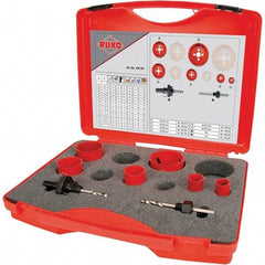 Rothenberger - Hole Saw Kits Minimum Saw Diameter (Inch): 3/4 Maximum Saw Diameter (Inch): 2-1/2 - Caliber Tooling