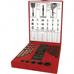 Rothenberger - Bolt Extractor Sets Tool Type: Plumbing Thread-Extractor Size Range (Inch): 1/8 - 5/16 - Caliber Tooling