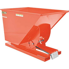 Vestil - Hoppers & Basket Trucks Additional Information: Complies w/OSHA General Industry Rule 29 CFR 1910.178(m)(5)(iii) - allows operator to remain at controls of truck throughout the dumping process - Caliber Tooling