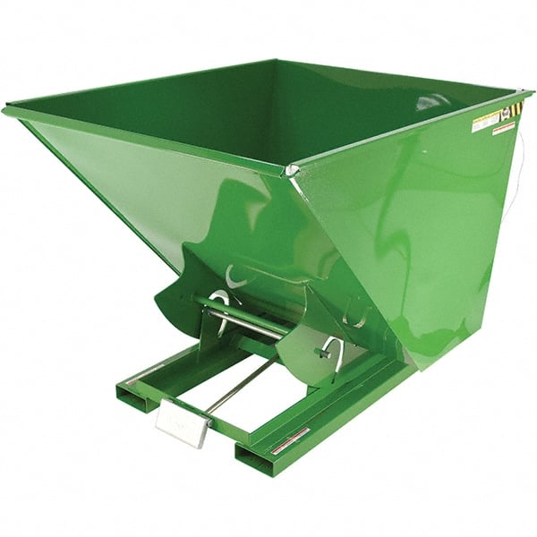 Vestil - Hoppers & Basket Trucks Additional Information: Complies w/OSHA General Industry Rule 29 CFR 1910.178(m)(5)(iii) - allows operator to remain at controls of truck throughout the dumping process - Caliber Tooling