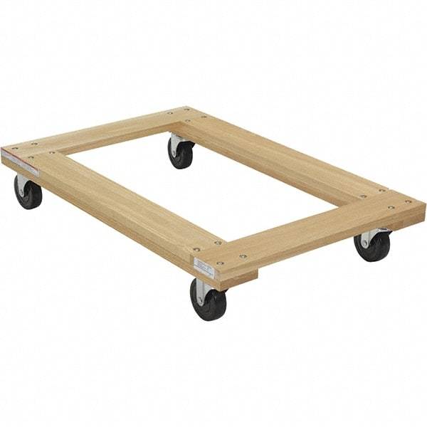 Vestil - 1,200 Lb Capacity Hardwood Dolly - 36" Long x 24" Wide - Caliber Tooling