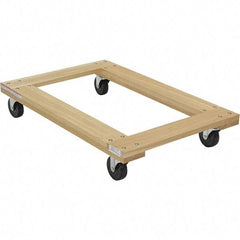 Vestil - 1,200 Lb Capacity Hardwood Dolly - 36" Long x 24" Wide - Caliber Tooling