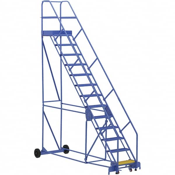 Vestil - 166" High 350 Lb Capacity 13 Step Ladder - Caliber Tooling